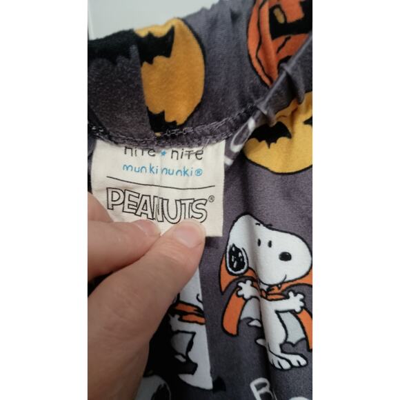 $Snoopy Peanuts Nite Nite Munki Munki  Comfy grey casual pantsHalloween festive - Picture 6 of 6